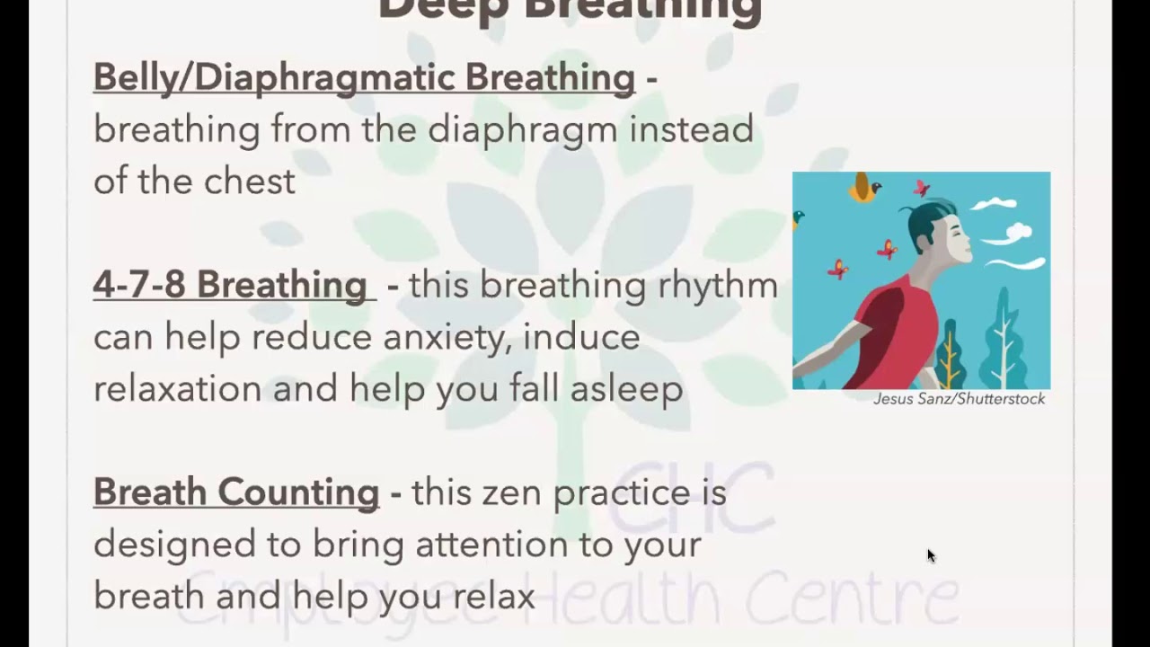 Stress Management Techniques Lunch N Learn - Employee Health Centre, Llc