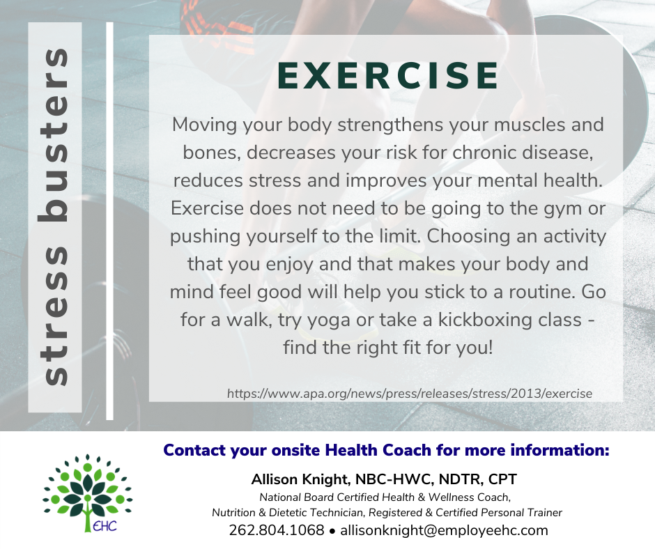 Stress Busters Exercise⁠ Employee Health Centre Llc